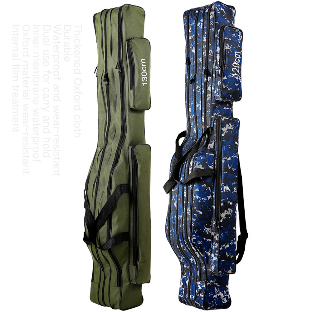 Fishing Rod Case - Tongkat pancing dapat dilipat, 150/130/120/110cm 2/3