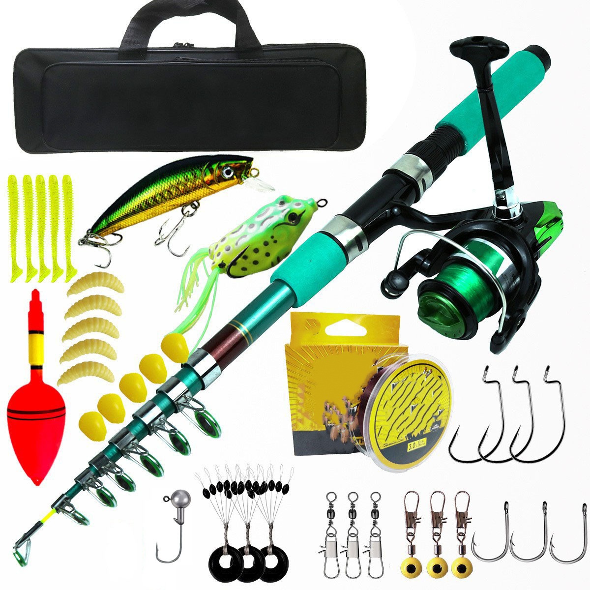 Fishing Rod Combo - Kit Kombo Joran dan Reel Pancing