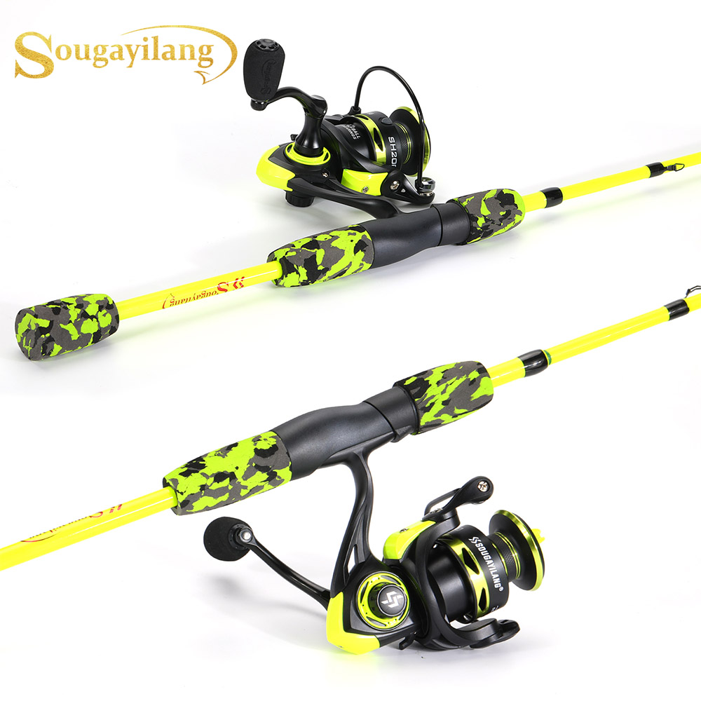 Set Pancing Spinning Sougayila - Fishing Rod Carbon Fiber ulasan dan harga